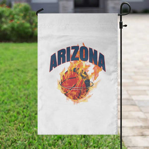 Arizona State Pride Garden Flag Flaming Basketball Coach Gift TS12 Print Your Wear