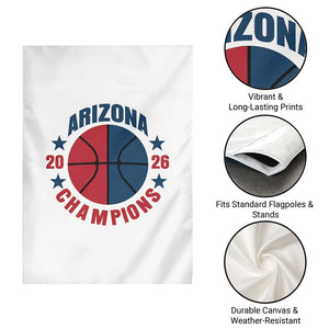 Arizona Champions Pride Garden Flag Professional Basketball Fan Gift TS12 Print Your Wear