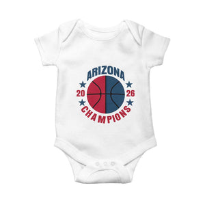 Arizona Champions Pride Baby Onesie Professional Basketball Fan Gift TS12 White Print Your Wear