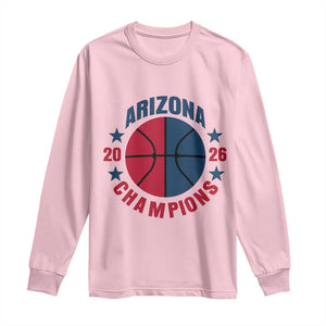 Arizona Champions Pride Long Sleeve Shirt Professional Basketball Fan Gift TS12 Light Pink Print Your Wear