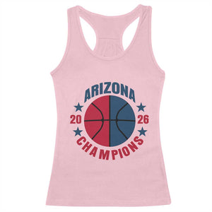 Arizona Champions Pride Racerback Tank Top Professional Basketball Fan Gift TS12 Light Pink Print Your Wear
