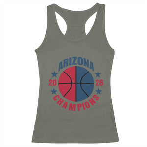 Arizona Champions Pride Racerback Tank Top Professional Basketball Fan Gift TS12 Military Green Print Your Wear
