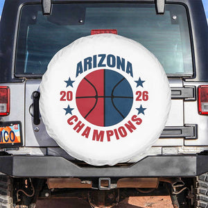 Arizona Champions Pride Spare Tire Cover Professional Basketball Fan Gift TS12 No hole White Print Your Wear