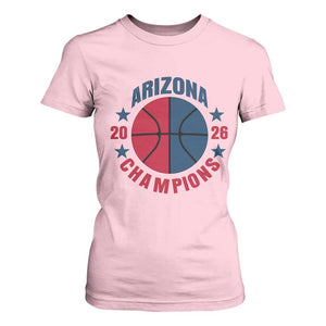 Arizona Champions Pride T Shirt For Women Professional Basketball Fan Gift TS12 Light Pink Print Your Wear
