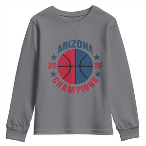 Arizona Champions Pride Youth Sweatshirt Professional Basketball Fan Gift TS12 Charcoal Print Your Wear