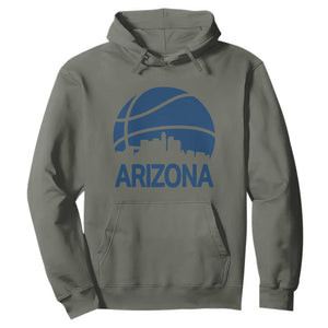 Arizona Skyline Pride Hoodie Gift For Basketball Fan TS12 Military Green Print Your Wear