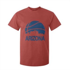 Arizona Skyline Pride T Shirt For Kid Gift For Basketball Fan TS12 Red Print Your Wear