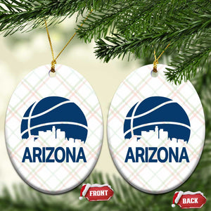 Arizona Skyline Pride Ceramic Ornament Gift For Basketball Fan TS12 Print Your Wear