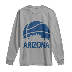 Arizona Skyline Pride Long Sleeve Shirt Gift For Basketball Fan TS12 Sport Gray Print Your Wear