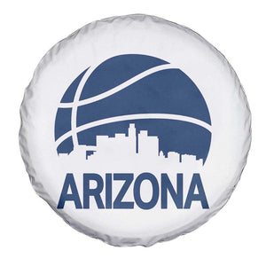 Arizona Skyline Pride Spare Tire Cover Gift For Basketball Fan TS12 Print Your Wear