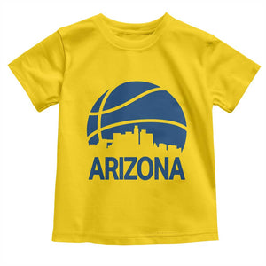 Arizona Skyline Pride Toddler T Shirt Gift For Basketball Fan TS12 Daisy Print Your Wear