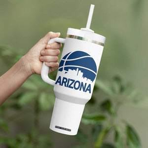 Arizona Skyline Pride Tumbler With Handle Gift For Basketball Fan TS12 Print Your Wear