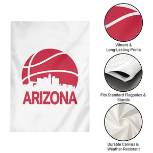 Arizona Skyline State Pride Garden Flag Modern Urban Hoops Basketball TS12 Print Your Wear