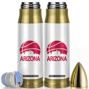 Arizona Skyline State Pride Bullet Tumbler Modern Urban Hoops Basketball TS12 White Print Your Wear