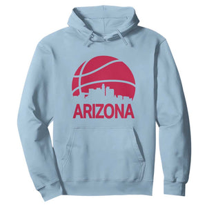 Arizona Skyline State Pride Hoodie Modern Urban Hoops Basketball TS12 Light Blue Print Your Wear