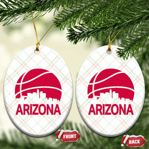 Arizona Skyline State Pride Ceramic Ornament Modern Urban Hoops Basketball TS12 Print Your Wear