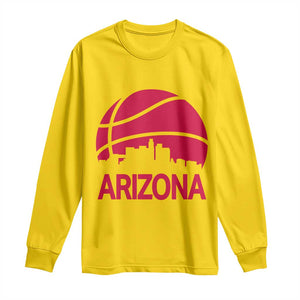 Arizona Skyline State Pride Long Sleeve Shirt Modern Urban Hoops Basketball TS12 Daisy Print Your Wear