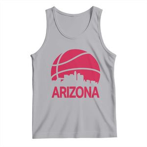 Arizona Skyline State Pride Tank Top Modern Urban Hoops Basketball TS12 Athletic Heather Print Your Wear