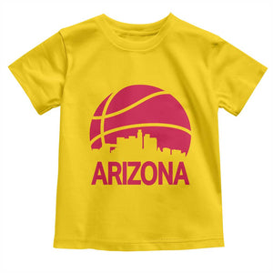 Arizona Skyline State Pride Toddler T Shirt Modern Urban Hoops Basketball TS12 Daisy Print Your Wear