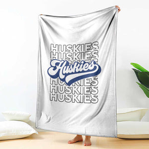 Proud Siberian Husky Fan Throw Blanket Sports Dog Lover TS12 Print Your Wear