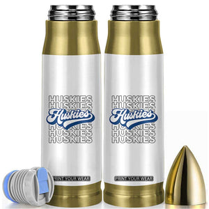 Proud Siberian Husky Fan Bullet Tumbler Sports Dog Lover TS12 White Print Your Wear