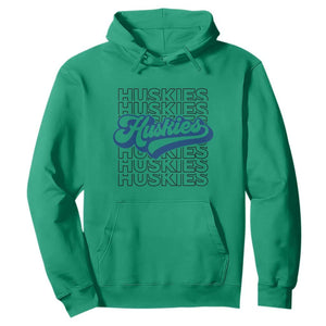 Proud Siberian Husky Fan Hoodie Sports Dog Lover TS12 Irish Green Print Your Wear