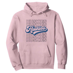 Proud Siberian Husky Fan Hoodie Sports Dog Lover TS12 Light Pink Print Your Wear