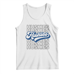Proud Siberian Husky Fan Tank Top Sports Dog Lover TS12 White Print Your Wear