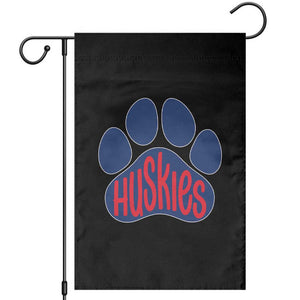 Siberian Husky Fan Paw Garden Flag Sports Dog Lover TS12 Black Print Your Wear