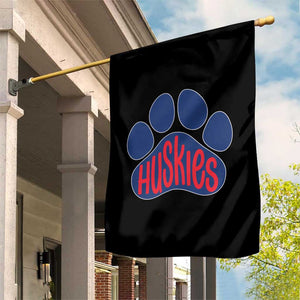 Siberian Husky Fan Paw Garden Flag Sports Dog Lover TS12 Print Your Wear