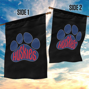 Siberian Husky Fan Paw Garden Flag Sports Dog Lover TS12 Print Your Wear