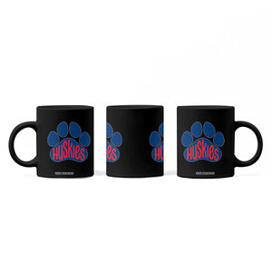 Siberian Husky Fan Paw Coffee Mug Sports Dog Lover TS12 Print Your Wear