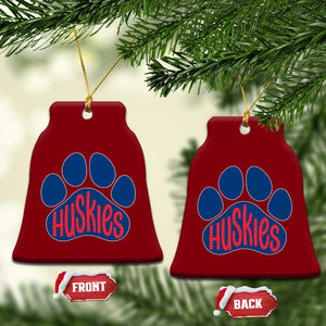 Siberian Husky Fan Paw Ceramic Ornament Sports Dog Lover TS12 Print Your Wear