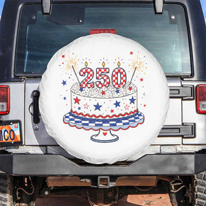 USA 250th Anniversary Birthday Cake Party Gift Spare Tire Cover