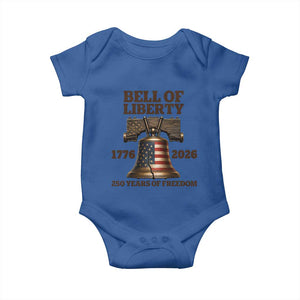 Liberty Bell 250th Anniversary Baby Onesie American Pride Gift