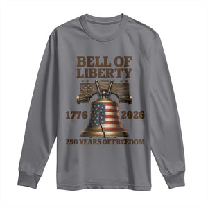 Liberty Bell 250th Anniversary Long Sleeve Shirt American Pride Gift