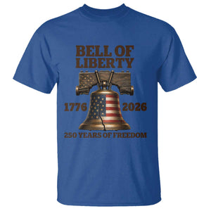 Liberty Bell 250th Anniversary T Shirt American Pride Gift