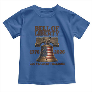 Liberty Bell 250th Anniversary Toddler T Shirt American Pride Gift