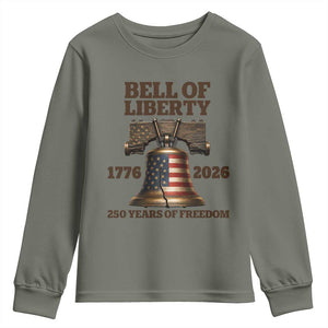 Liberty Bell 250th Anniversary Youth Sweatshirt American Pride Gift