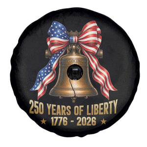 250 Years Of Liberty Spare Tire Cover American Heritage Bell Graphic