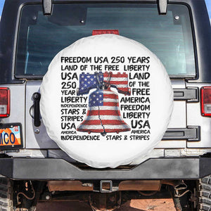 250 Years Of Freedom Spare Tire Cover Red White Blue Liberty Bell