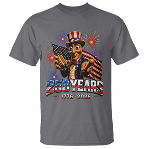 USA 250th Anniversary Tung Tung Sahur T Shirt Funny American Anniversary Celebration