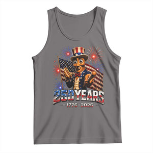 USA 250th Anniversary Tung Tung Sahur Tank Top Funny American Anniversary Celebration