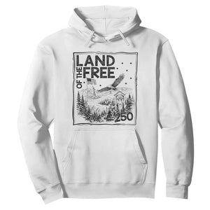 Vintage USA 250 Patriotic Pride Hoodie Land Of The Free