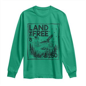 Vintage USA 250 Patriotic Pride Long Sleeve Shirt Land Of The Free