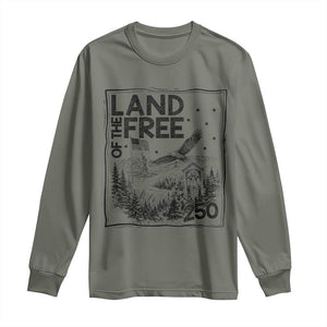 Vintage USA 250 Patriotic Pride Long Sleeve Shirt Land Of The Free