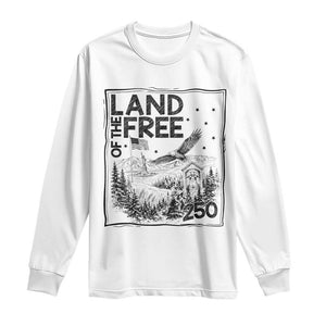 Vintage USA 250 Patriotic Pride Long Sleeve Shirt Land Of The Free