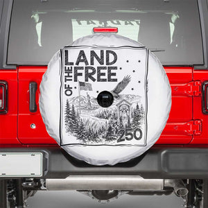 USA America 250 Patriotic Pride Spare Tire Cover Land Of The Free