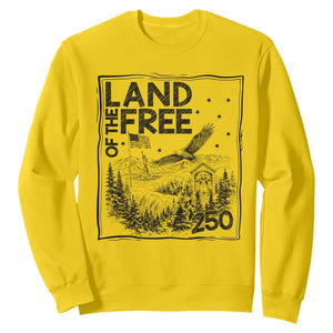 Vintage USA 250 Patriotic Pride Sweatshirt Land Of The Free