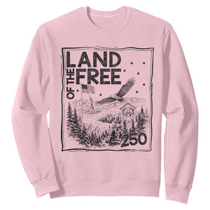 Vintage USA 250 Patriotic Pride Sweatshirt Land Of The Free